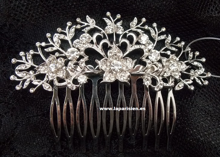 Bridal Comb silver jewelry.